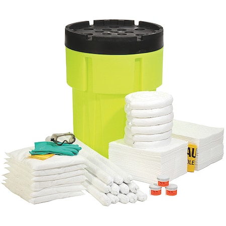 Spill Kit/Station, Drum, Oil-Based Liquids MPN:SPKO-95-HV