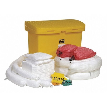 Oil-Only Spill Cart Kit with 8in Wheels MPN:SPKO-CART8