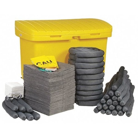 Universal Spill Cart Kit with 8in Wheels MPN:SPKU-CART8