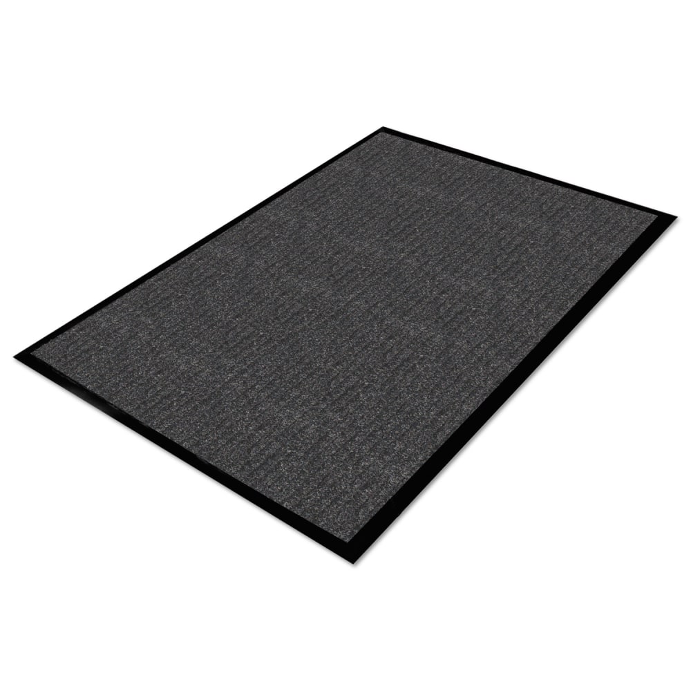 Guardian Golden Series Dual Rib Indoor Wiper Mats Platinum Series Indoor Wiper Mat, Nylon/Polypropylene, 36 x 120, Charcoal MPN:64031030