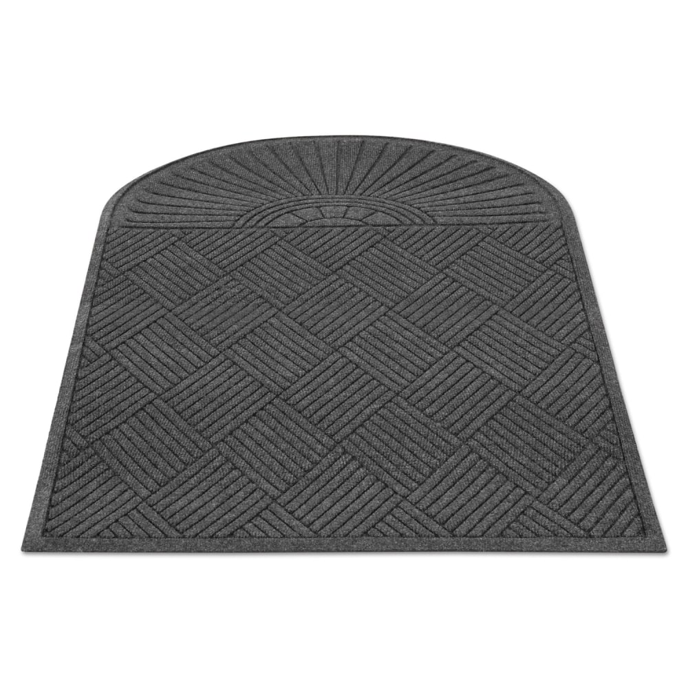 Guardian EcoGuard Diamond Floor Mat, Single Fan, 36 x 72, Charcoal MPN:EGDSF030604