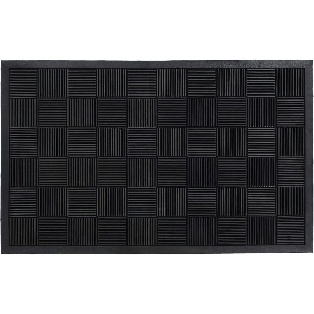 Guardian Parquet Wiper Scraper Mat, 36 x 60, Black MPN:PARQUET3X5