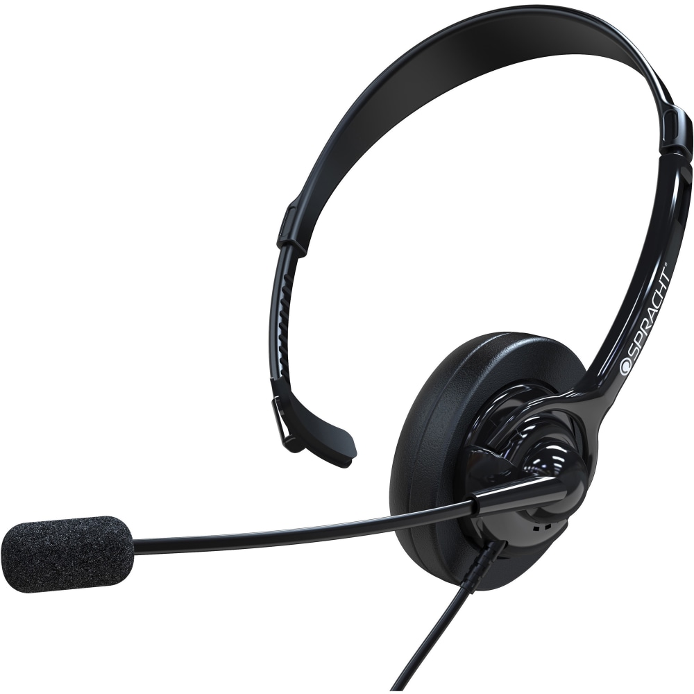 Spracht ZUM350M Headset - Mono - Mini-phone (3.5mm), Sub-mini phone (2.5mm) - Wired - Over-the-head - ZUM350M MPN:ZUM350M