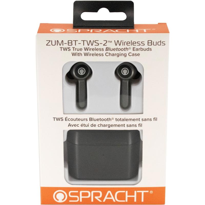 Spracht Earset - True Wireless - Bluetooth - Earbud - In-ear - Noise Cancelling Microphone MPN:ZUM-BT-TWS-2