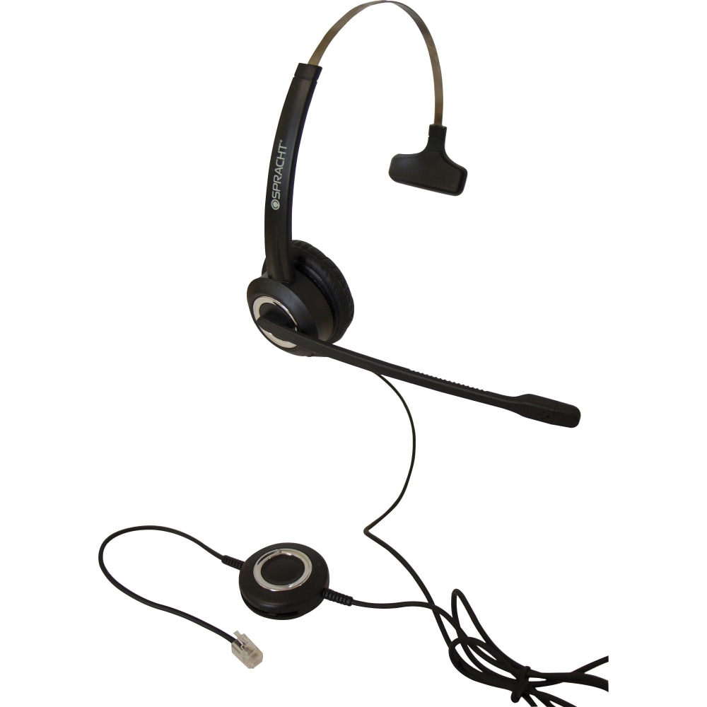 Spracht ZUMRJ9M Headset - Mono - RJ-9 - Wired - Over-the-head - Monaural MPN:ZUMRJ9M