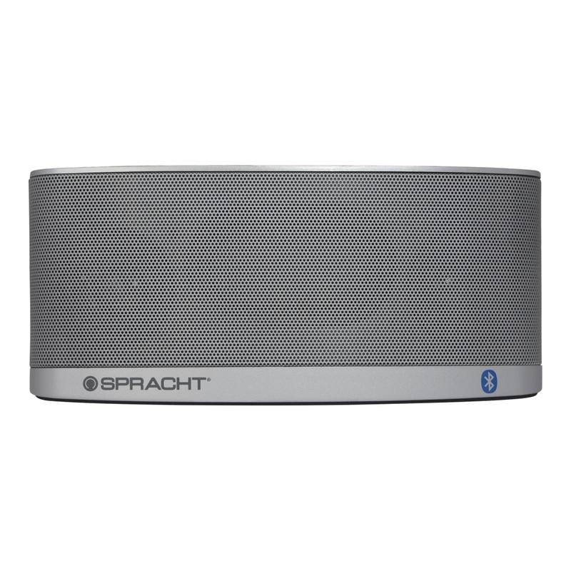 Spracht Blunote2.0 Portable Bluetooth Speaker, Silver MPN:WS-4015