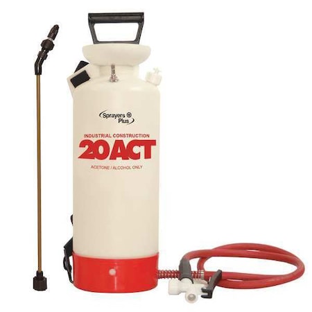 2 gal Acetone Sprayer Compression, 51 in L Hose MPN:CS-20ACT