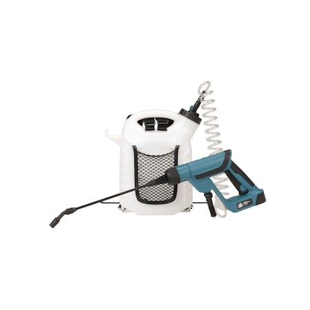 1 1/2 gal Battery Sprayer, Plastic, 6 ft L Hose, Jet, Mist Nozzle Spray Pattern MPN:SMSAAC-3