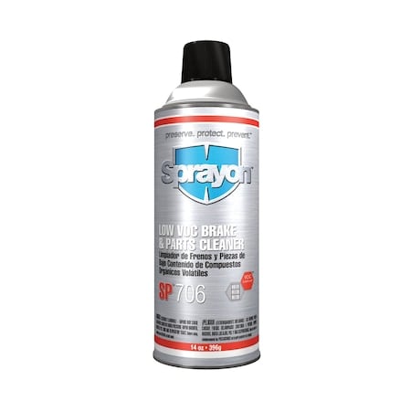 LOW VOC Brake Parts Cleaner, 20 oz. Ae MPN:S20706000