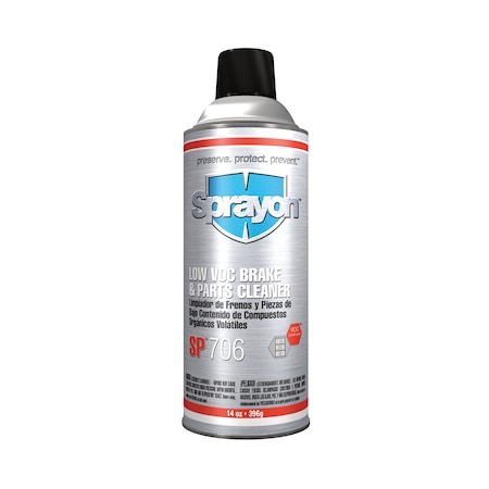 SP706 Low Voc Brake & Parts Cleaner Aerosol MPN:S20706000