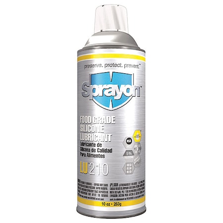 Silicone Lubricant, General Purpose, H1, 10 oz, Aerosol Can MPN:SC0210000