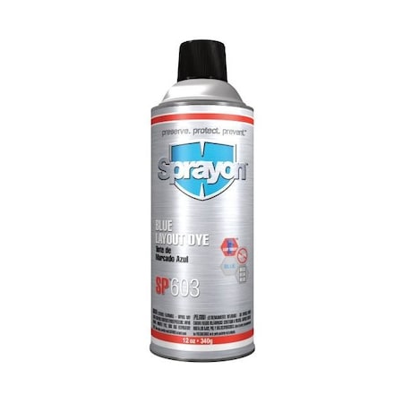 Layout Fluid, 12 oz Aerosol Can, Blue MPN:SC0603000