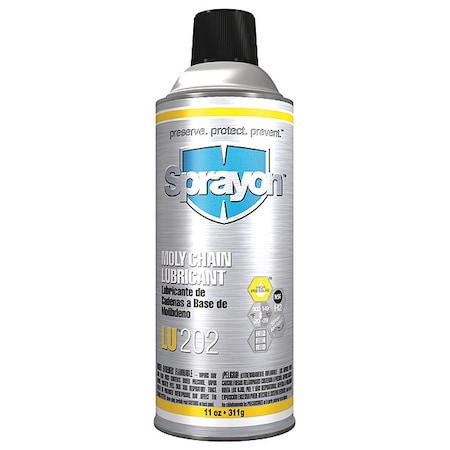 LU202 Moly Chain Lubricat 11 Oz Aerosol MPN:SC0202000