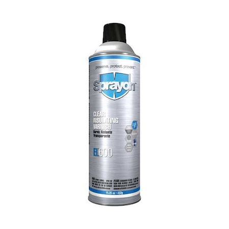 Insulating Varnish, Clear, Semi-Gloss, 15.25 oz, Aerosol MPN:SC0600000