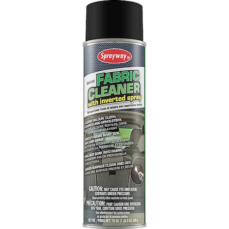 20 Oz. Fabric Cleaner with inverted spray Can, Aerosol MPN:SW558