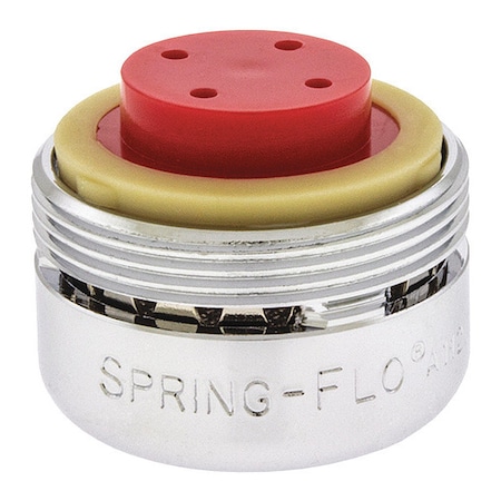 2.2 gpm Outlet, 15/16 in - 27 Thread Size, Chrome, Brass MPN:1500105
