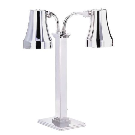 Double Heat Lamp, Satin Finish, SS MPN:2792-5