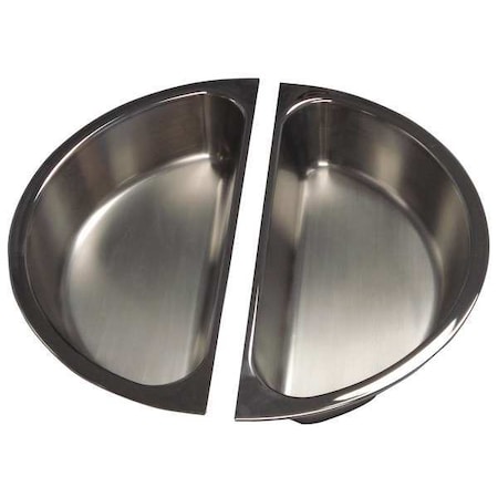 Food Pan, Half Size Round, 13 3/4 in Depth MPN:510-66/35/12