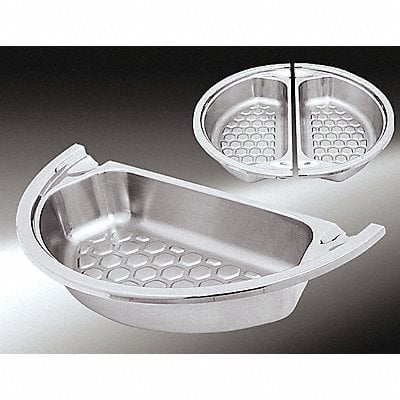 Food Pan Half Size Drain Pattern 4 qt. MPN:372-36/12D