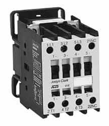 IEC Contactor: 3 Poles, 65 A Load Amps-Inductive, 110 A Load Amps-Resistive, NC & NO MPN:JC65A311M-L