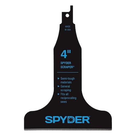 Reciprocating Saw Scraper Blade, 4 in, Bulk Pack MPN:00320