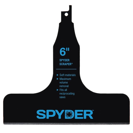 Reciprocating Saw Scraper Blade, 6 in, Bulk MPN:00321