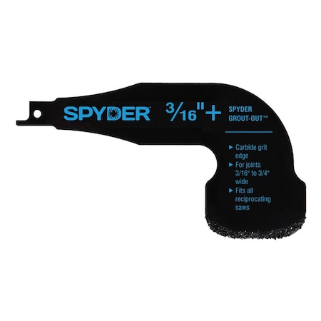 Reciprocating Saw Blade, Grout-Out Wide Single, 3/16 in Kerf MPN:100264