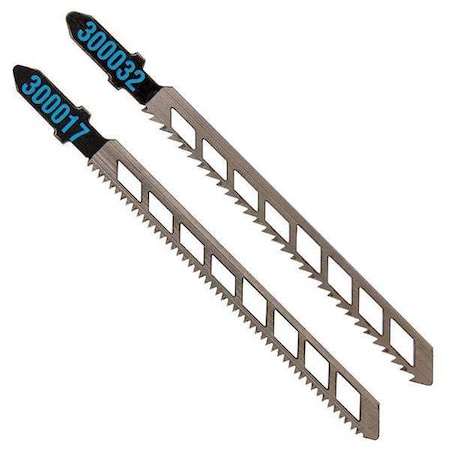 Jigsaw Blade, Steel, L 4in. MPN:300020