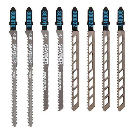 Jigsaw Blade Set, T-Shank, 4 to 4-1/2in. L MPN:300037