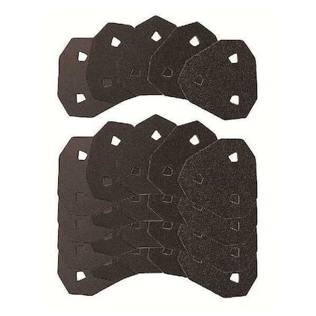 Oscillating Sandpaper, 3-1/8 In., PK20 MPN:750001