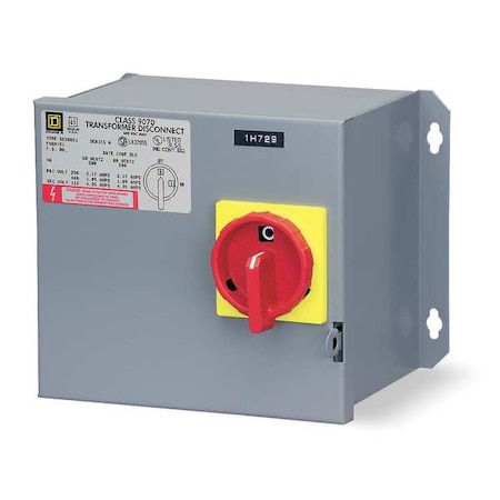 Transfrmr Disconnect, 500VA, 240/480V-120V MPN:9070SK500G1D1