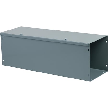 Wireway, Square-Duct, 8 inch by 8 inch, 2 feet long, hinged cover, N1 paint, NEMA 1 MPN:LDB82