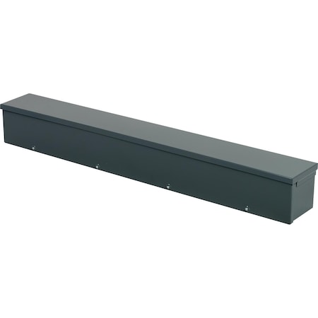 Wireway, Square-Duct, raintight trough, 6 inch by 6 inch, 4 feet long, NEMA 3R MPN:RDB64