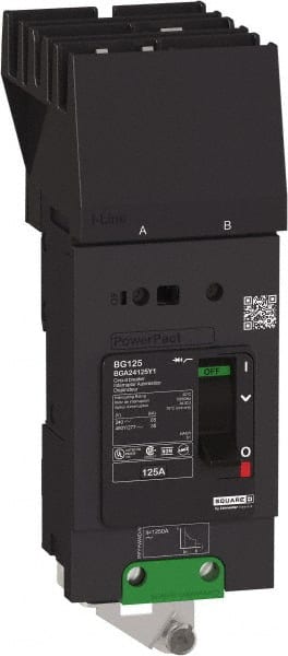 25 Amp, 480Y/277 VAC, 2 Pole, Panel Mount B-Frame Circuit Breaker MPN:BDA24025Y1