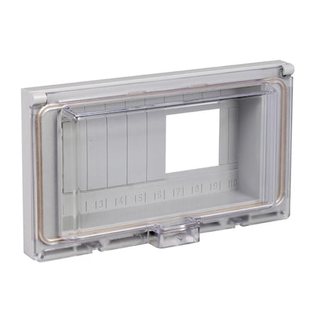 Multi 9 Hinged Transparent Cover MPN:14210