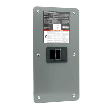 Circuit Breaker Enclosure, Square D BDL, BGL, BJL and BKL Circuit Breakers Use With, 125A, 3 Spaces MPN:B125F