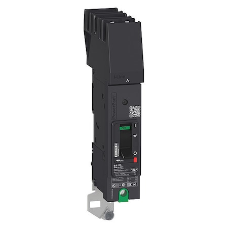 Molded Case Circuit Breaker, POWERPACT B Series, 35A, 1 Pole, 347/600V AC, 25kA at 240V AC, B Curve MPN:BDA160351
