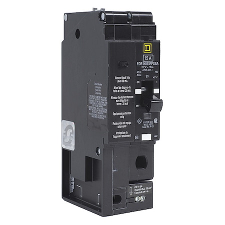 Miniature Circuit Breaker, E FRAME Series, 30A, 1 Pole, 277V AC, 25kA at 120V AC MPN:EDB14030EPDBA