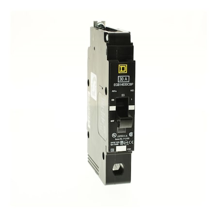 Miniature Circuit Breaker, E FRAME Series, 30A, 1 Pole, 277V AC, 65kA at 120V AC MPN:EGB14030CBP