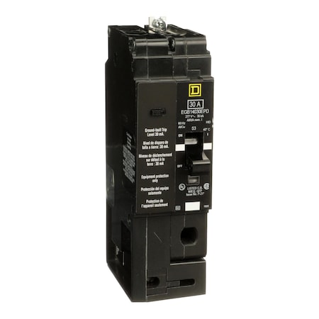 Miniature Circuit Breaker, E FRAME Series, 30A, 1 Pole, 277V AC, 65kA at 120V AC MPN:EGB14030EPD
