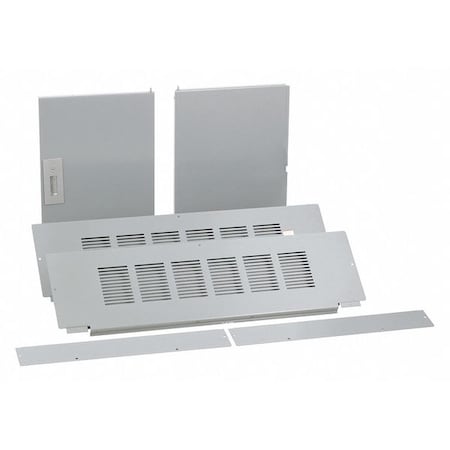 Trim front, I-Line Panelboard, HCP, surface mount, 4 pcs, w/door, 42in W x 50in H MPN:HCW50TSD
