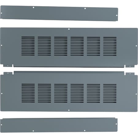 Trim front, I-Line Panelboard, HCP, surface mount, 4 pcs, 42in W x 59in H MPN:HCW59TS