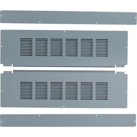 Trim front, I-Line Panelboard, HCP, surface mount, 4 pcs, 42in W x 68in H MPN:HCW68TS