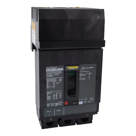 Molded Case Circuit Breaker, POWERPACT H Series, 125A, 2 Pole, 600V AC, 125kA at 240V AC MPN:HLA261251