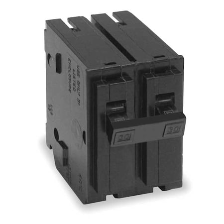 Miniature Circuit Breaker, HOMELINE Series, 110A, 2 Pole, 240V AC, 10kA at 240V AC MPN:HOM2110