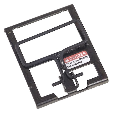 Handle Padlock Attachment, Square D Homeline Miniature Circuit Breakers, 15-70A, 2 Poles MPN:HOM2PALA