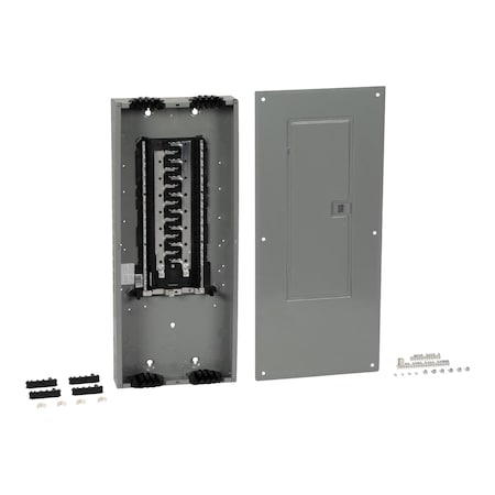 Load Center, HOM, 30 Spaces, 125A, 120/240V AC, PoN Convertible Main Lug, 1 Phase MPN:HOM3060L125PQGC