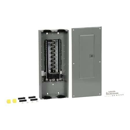 Load Center, HOM, 30 Spaces, 200A, 120/240V AC, PoN Convertible Main Breaker, 1 Phase MPN:HOM3060M200PQC