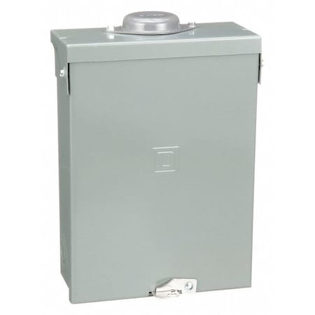 Load Center, HOM, 6 Spaces, 100A, 120/240V AC, Main Lug, 1 Phase MPN:HOM612L100RB