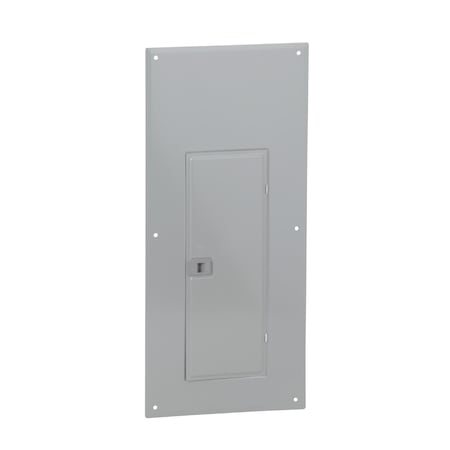 Replacement cover, Homeline, for 30 space load center, combination flush and surface, gray MPN:HOMC30UC